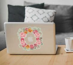 Image result for floral laptop stickers