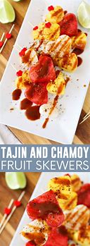 Image result for Chamoy Fruit Skewers