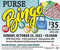 Image result for Purse Bingo Advertisement