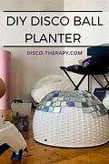 Image result for Disco Ball Planter