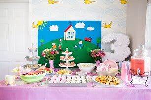 Image result for Peppa Pig Birthday Decorations