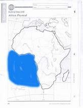 Image result for Physical Map of Africa Quizlet