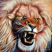 Image result for Roaring Lion Art Print