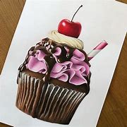 Image result for Realistic Cupcake