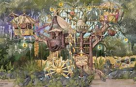 Image result for Disney Tarzan Treehouse