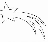 Image result for Shooting Star Cut Out