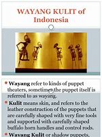 Image result for Wayang Kulit Adalah