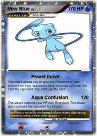 Image result for Blue Mew Pokemon Card