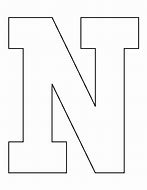 Image result for Metal Letter N Cutout