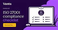 Image result for ISO 27001 Checklist