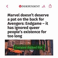 Image result for Just Enjoy Marvel Meme