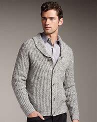 Image result for Shawl Collar Cardigan