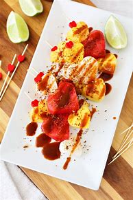 Image result for Chamoy Fruit Skewers