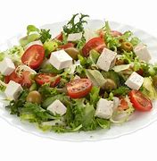 Image result for green salad with feta cheese