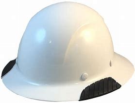 Image result for White Carbon Fiber Full Brim Hard Hat