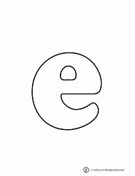 Image result for Bubble Letter E Lowercase