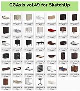 Image result for 3D-models Furniture SketchUp