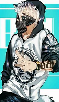 Image result for Emo Anime Boy with Mask