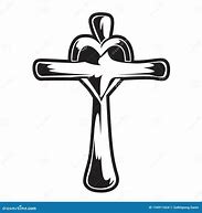 Image result for Cross Clip Art Black and White