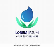 Image result for Water Drop On Hand Logo Design Circle