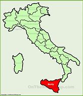 Image result for Sicily Location