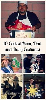 Image result for Dad and Baby Costume