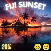 Image result for Fiji Sunset Logo