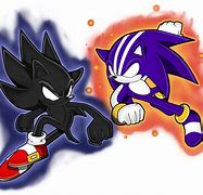 Image result for Shadic vs Dark Sonic