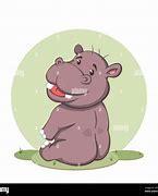 Image result for Hippo Alamy Cartoon