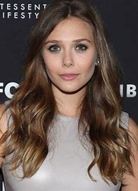 Image result for Elizabeth Olsen Natural Hair