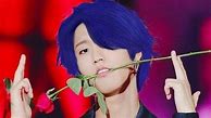 Image result for Han Ji Sung Blue Hair