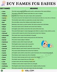 Image result for English Boy Names