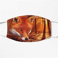 Image result for White Fox Mask Red