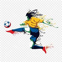 Image result for Blue and Yellow Football Cartoon