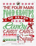 Image result for Elf 4 Food Groups