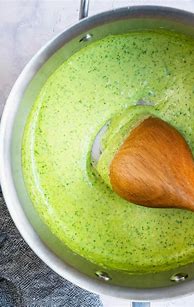 Image result for Pesto Cream Sauce