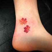 Image result for Maple Leaf Tattoo Ideas