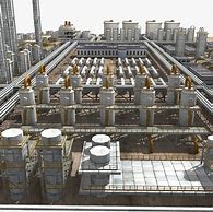 Image result for Chemical Plant 3D Model