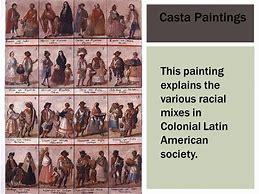 Image result for Caste System Latin America