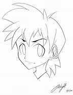 Image result for Single Line Art Anime