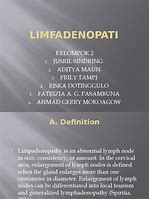 Image result for Limfadenopati