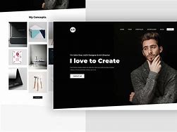 Image result for Landing Page Portfolio Template Free