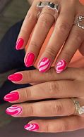 Image result for Summer Nails Pink and Purple Blue