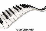 Image result for Wavy Piano Keys Clip Art