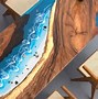 Image result for Resin Solid Wood Table