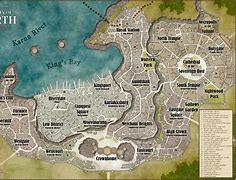 Image result for Dnd Eberron Map