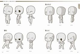 Image result for 4 Chibi Poses