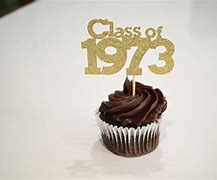 Image result for 50th Class Reunion Cupcake Toppers