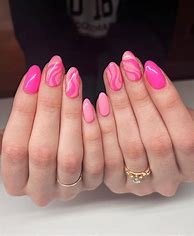 Image result for Summer Nails Dark Pink