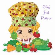 Image result for Chef Hat Pattern